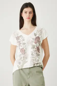 Medicine tricou din bumbac culoarea bej imagine