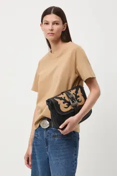 Medicine tricou din bumbac culoarea bej imagine