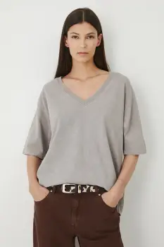 Medicine tricou din bumbac culoarea gri imagine