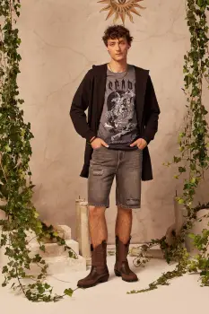 Medicine tricou din bumbac culoarea gri, cu imprimeu imagine