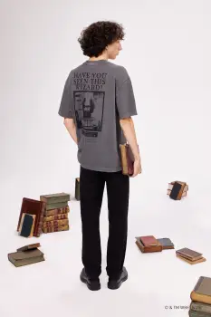 Medicine tricou din bumbac culoarea gri, cu imprimeu imagine