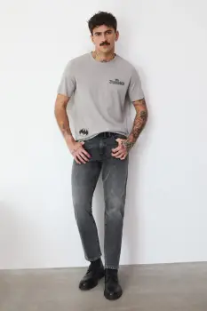 Medicine tricou din bumbac culoarea gri, cu imprimeu imagine