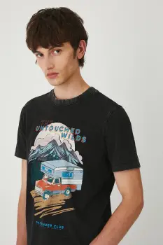 Medicine tricou din bumbac culoarea gri, cu imprimeu imagine