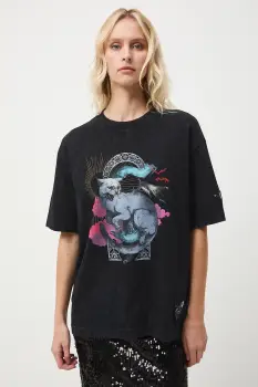 Medicine tricou din bumbac culoarea gri imagine