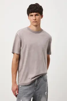 Medicine tricou din bumbac culoarea gri, uni imagine