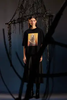 Medicine tricou din bumbac culoarea negru imagine