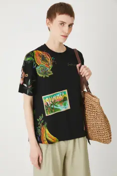 Medicine tricou din bumbac culoarea negru imagine