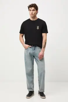 Medicine tricou din bumbac culoarea negru, cu imprimeu imagine