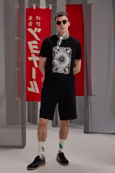 Medicine tricou din bumbac culoarea negru, cu imprimeu imagine