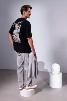 Medicine tricou din bumbac culoarea negru, cu imprimeu imagine