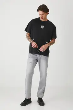 Medicine tricou din bumbac culoarea negru, cu imprimeu imagine