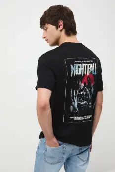 Medicine tricou din bumbac culoarea negru, cu imprimeu imagine