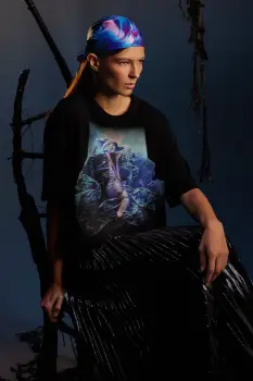 Medicine tricou din bumbac culoarea negru imagine