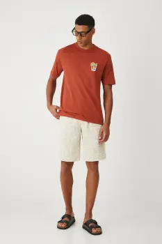 Medicine tricou din bumbac culoarea portocaliu, cu imprimeu imagine