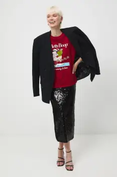 Medicine tricou din bumbac culoarea rosu imagine