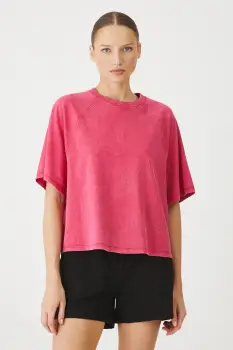 Medicine tricou din bumbac culoarea roz imagine