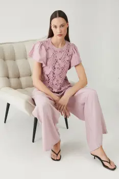 Medicine tricou din bumbac culoarea roz imagine