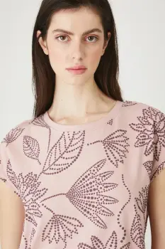 Medicine tricou din bumbac culoarea roz imagine