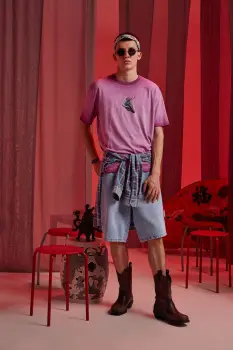 Medicine tricou din bumbac culoarea roz, cu imprimeu imagine