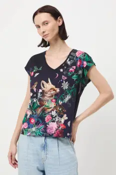 Medicine tricou din bumbac culoarea verde imagine