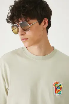 Medicine tricou din bumbac culoarea verde, cu imprimeu imagine