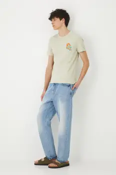 Medicine tricou din bumbac culoarea verde, cu imprimeu imagine