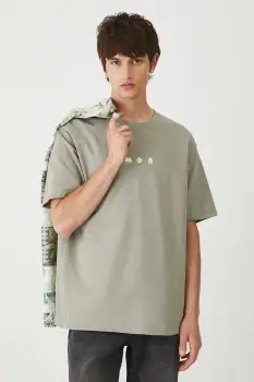 Medicine tricou din bumbac culoarea verde, cu imprimeu imagine