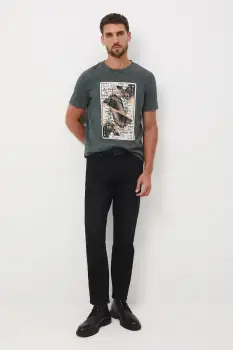 Medicine tricou din bumbac culoarea verde, cu imprimeu imagine