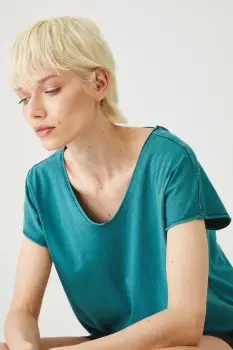 Medicine tricou din bumbac culoarea verde imagine