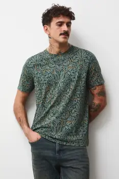 Medicine tricou din bumbac culoarea verde, modelator imagine