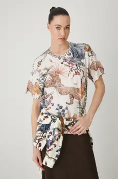 Medicine tricou din bumbac femei imagine