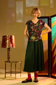 Medicine tricou din bumbac femei imagine