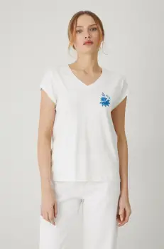 Medicine tricou din bumbac femei imagine