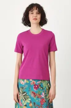 Medicine tricou din bumbac femei, culoarea violet imagine