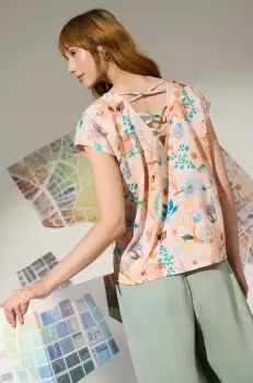 Medicine tricou din bumbac femei imagine