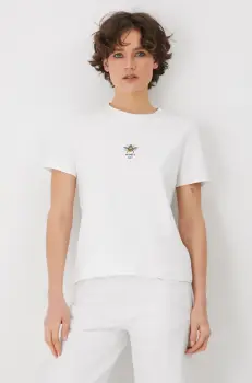 Medicine tricou femei, culoarea alb imagine