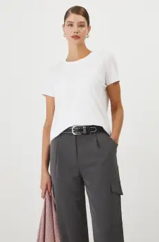 Medicine tricou femei, culoarea alb imagine