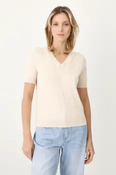 Medicine tricou femei, culoarea bej imagine