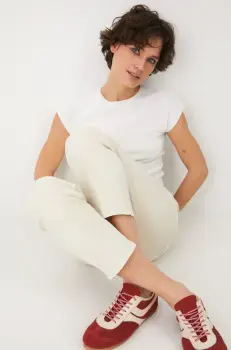 Medicine tricou femei, culoarea bej imagine