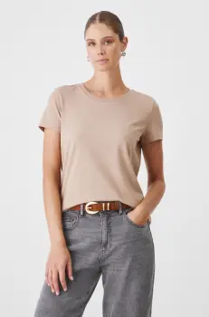 Medicine tricou femei, culoarea bej imagine