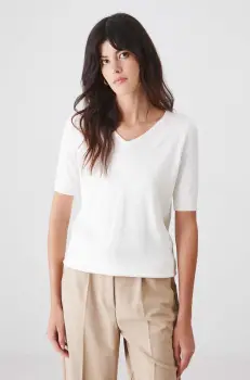 Medicine tricou femei, culoarea bej imagine