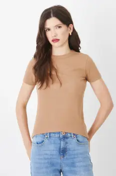 Medicine tricou femei, culoarea bej imagine