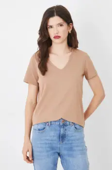 Medicine tricou femei, culoarea bej imagine