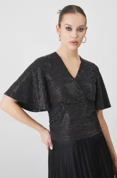 Medicine tricou femei, culoarea negru imagine