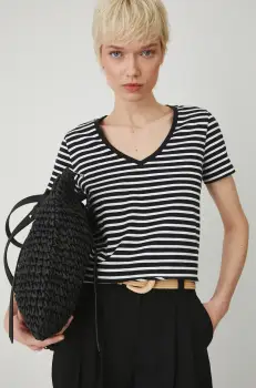 Medicine tricou femei, culoarea negru imagine