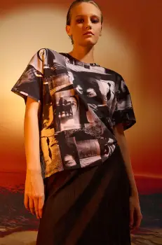 Medicine tricou femei, culoarea negru imagine