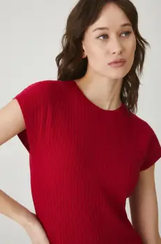 Medicine tricou femei, culoarea rosu imagine