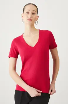 Medicine tricou femei, culoarea rosu imagine