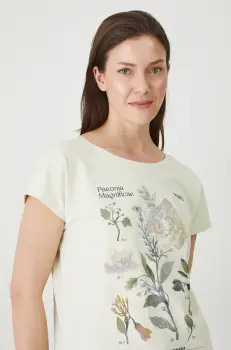 Medicine tricou femei, culoarea verde imagine