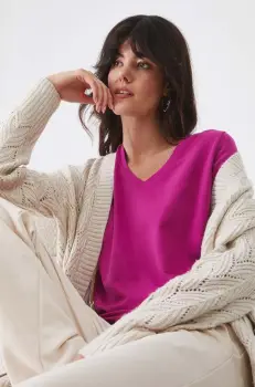 Medicine tricou femei, culoarea violet imagine